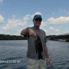 Nice Lake Wissota smallmouth for my client Drew