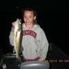 My 11 year old niece Rachel also got in on some walleye action on Lake Winni...