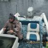 ....it was a bit icy!  May 4, 2013 at the Chippewa Flowage.